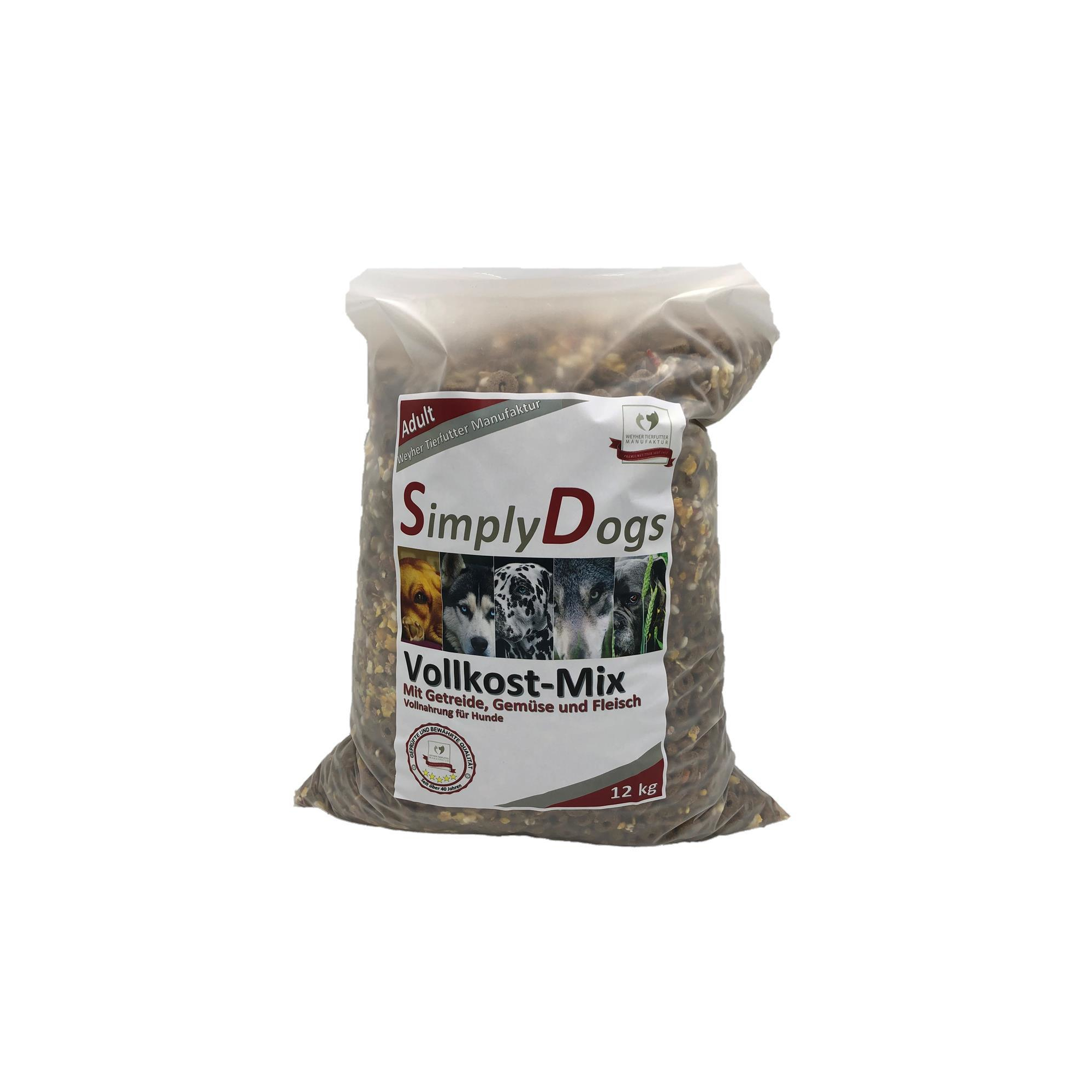 SimplyDogs Vollkost-Mix 12 kg