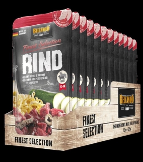BELCANDO Hunde-Feuchtnahrung – Rind & Spätzle Mit Zucchini, 6 X 300g – Für Sensible & Wählerische Hunde