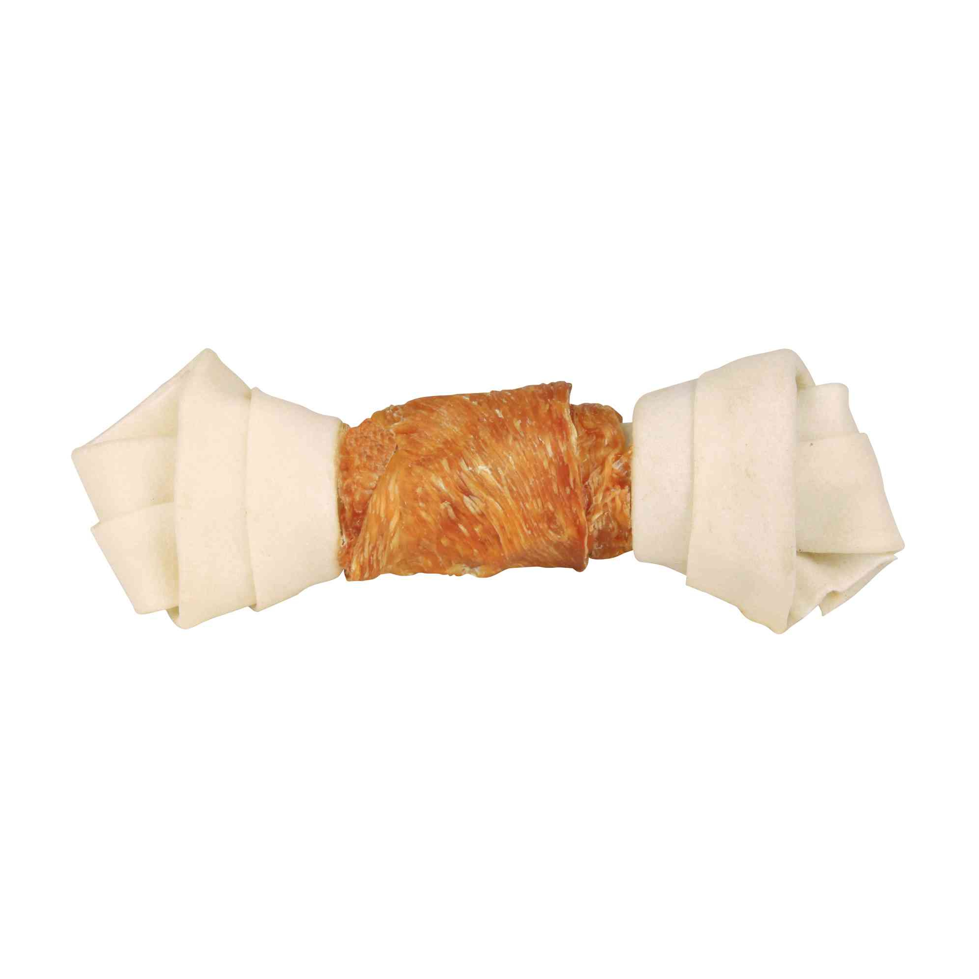 Denta Fun Knotted Chicken Chewing Bone, 18cm, 120g
