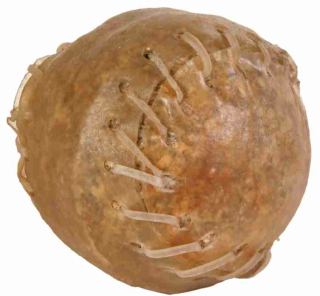 Kauball genäht Ø8cm - 170g – mit Rind, Snack