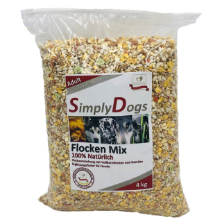SimplyDogs Flocken-Mix 4 kg