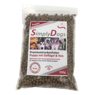 SimplyDogs Puppy Probe 300g versandkostenfrei